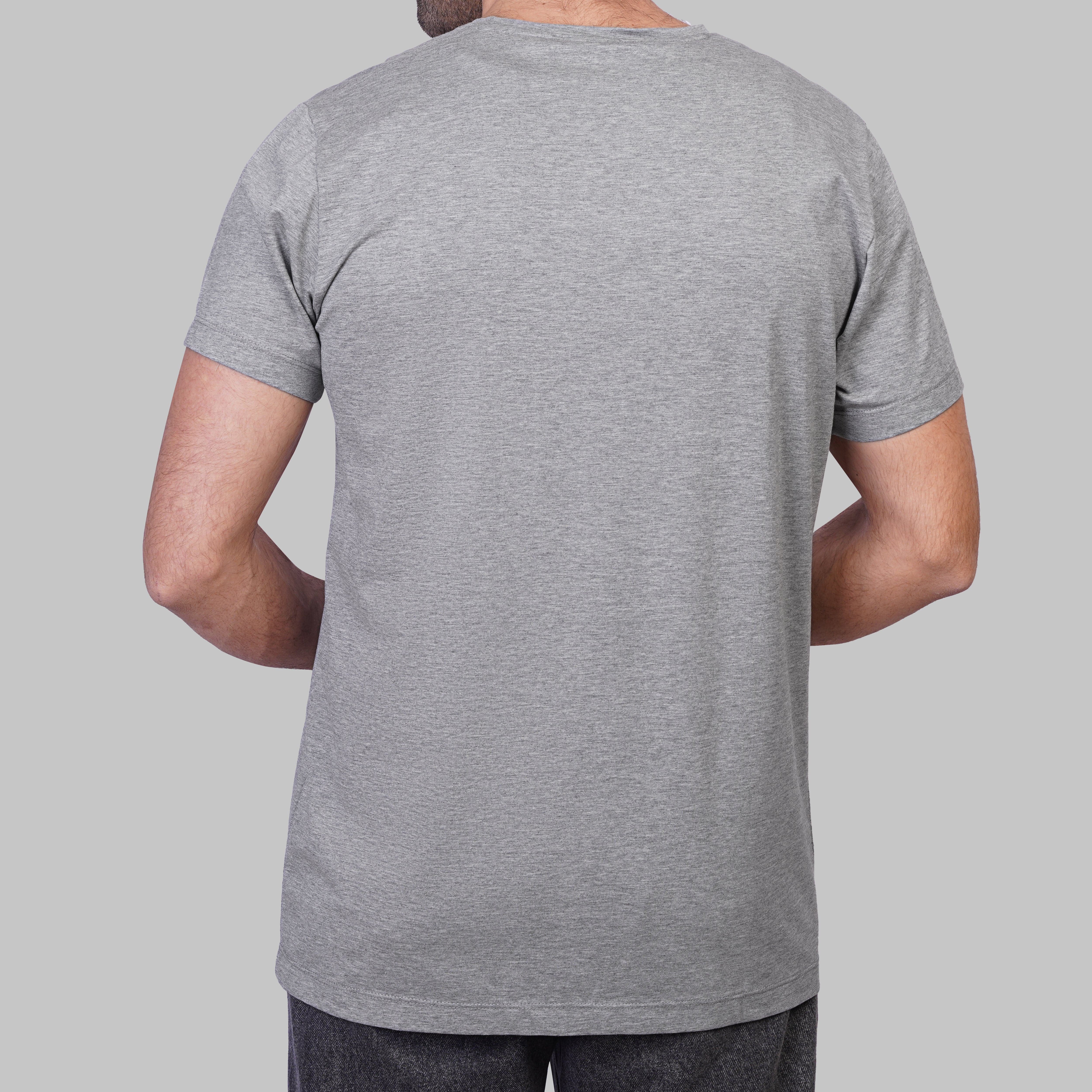 Premium Round-Neck Tshirt - GREY