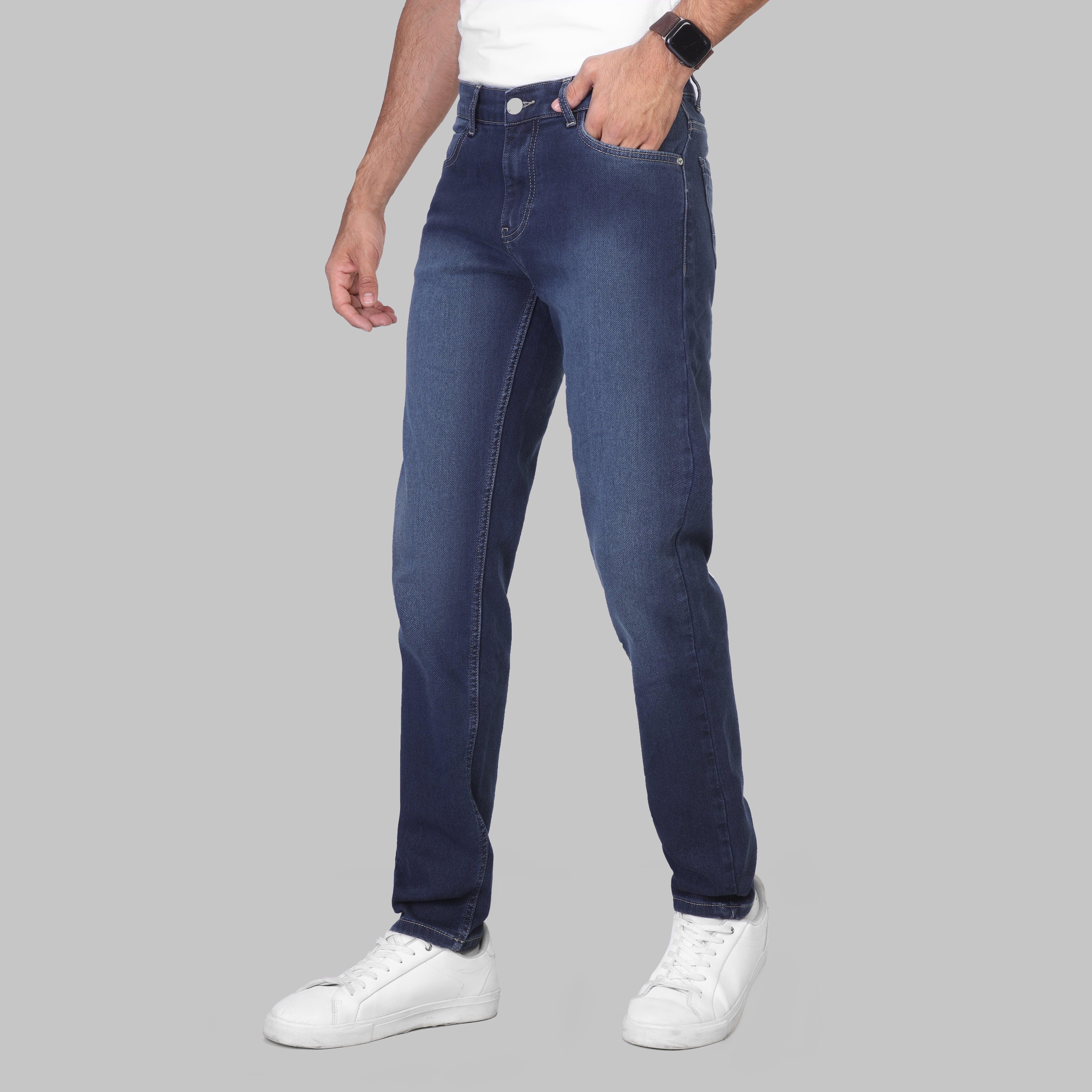 SLIM FIT JEANS- DARK JEANS