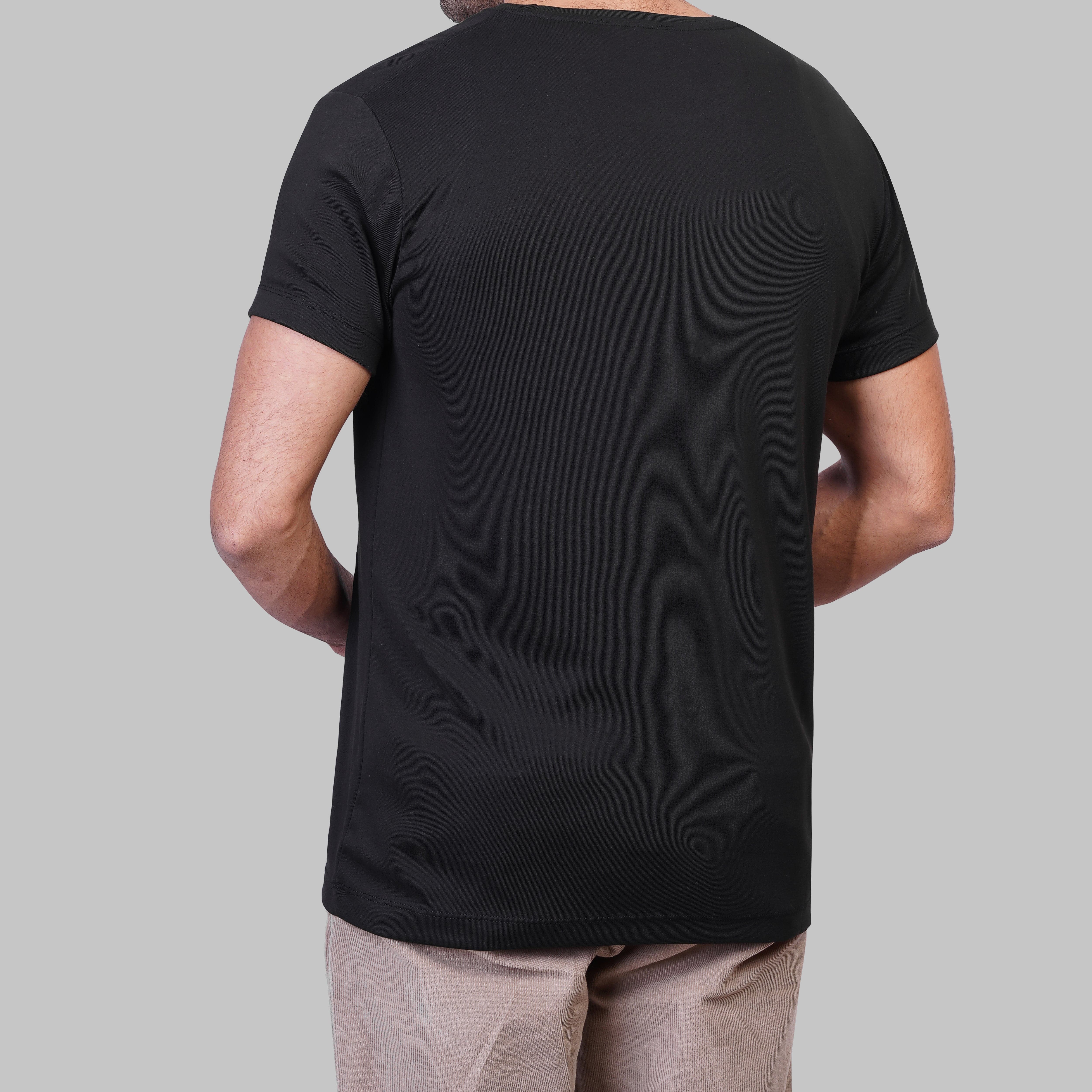 SHORT-SLEEVE T-SHIRT - BLACK