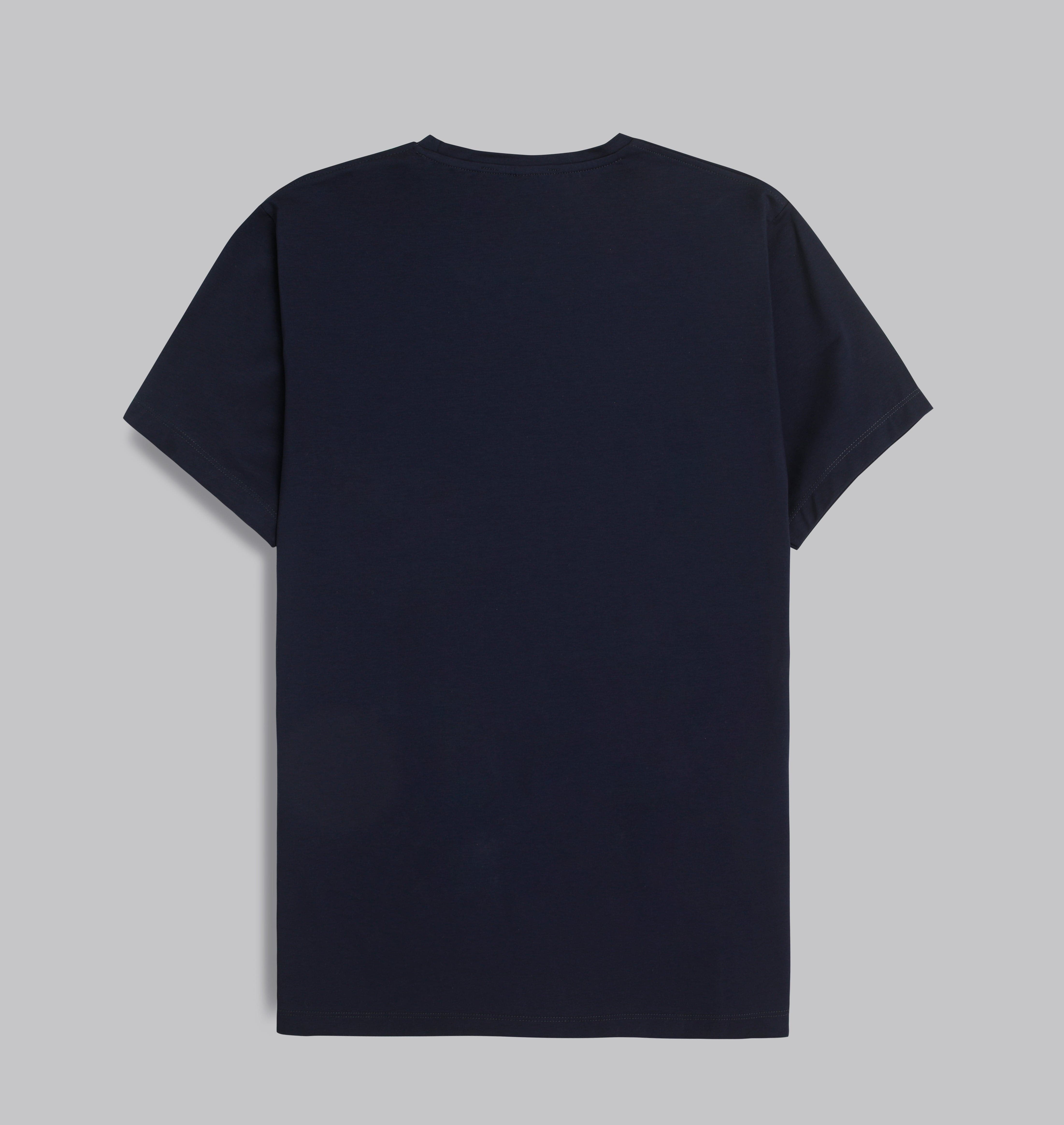 Premium Round-Neck Tshirt  - DARK NAVY