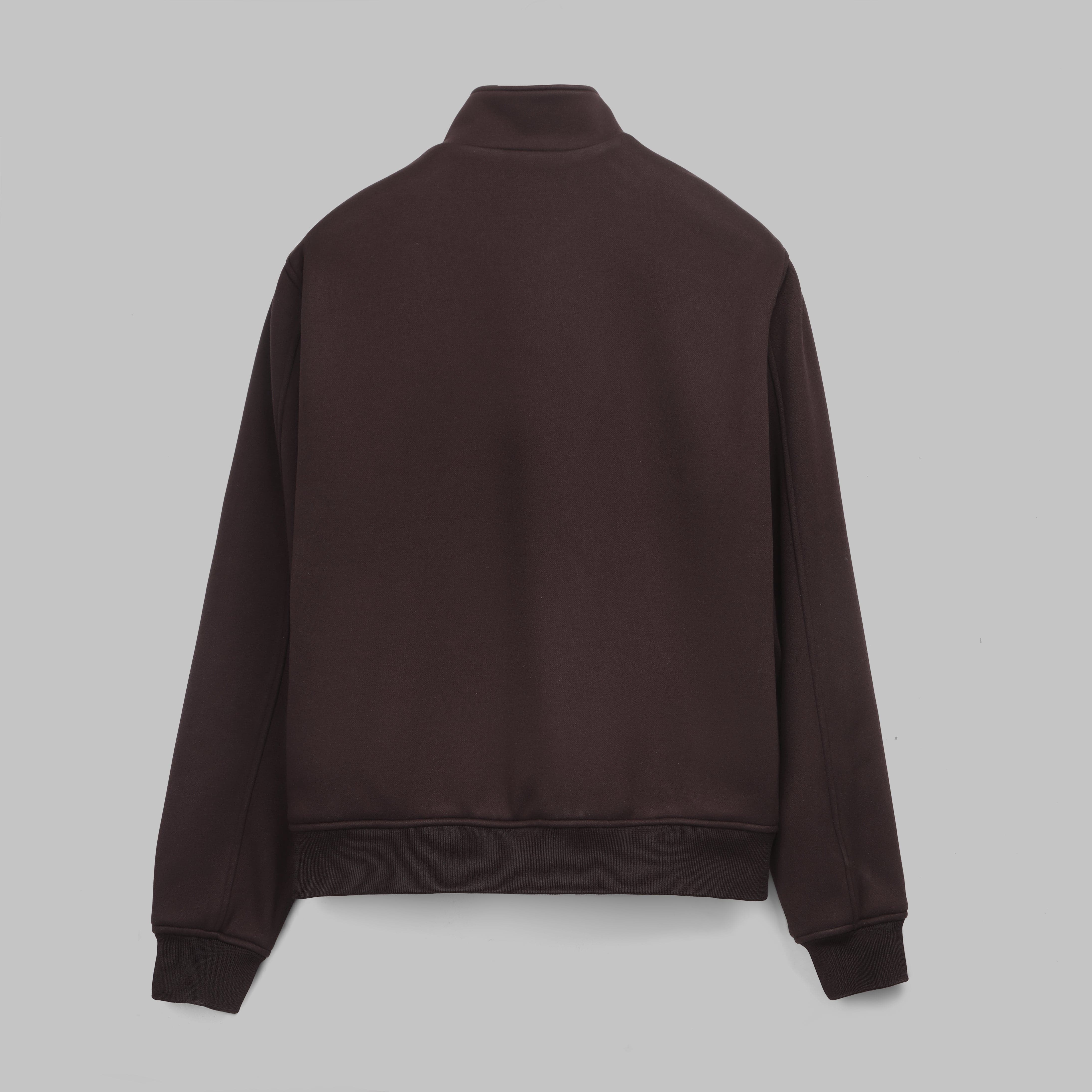 Refined Zip Jacket - WINE