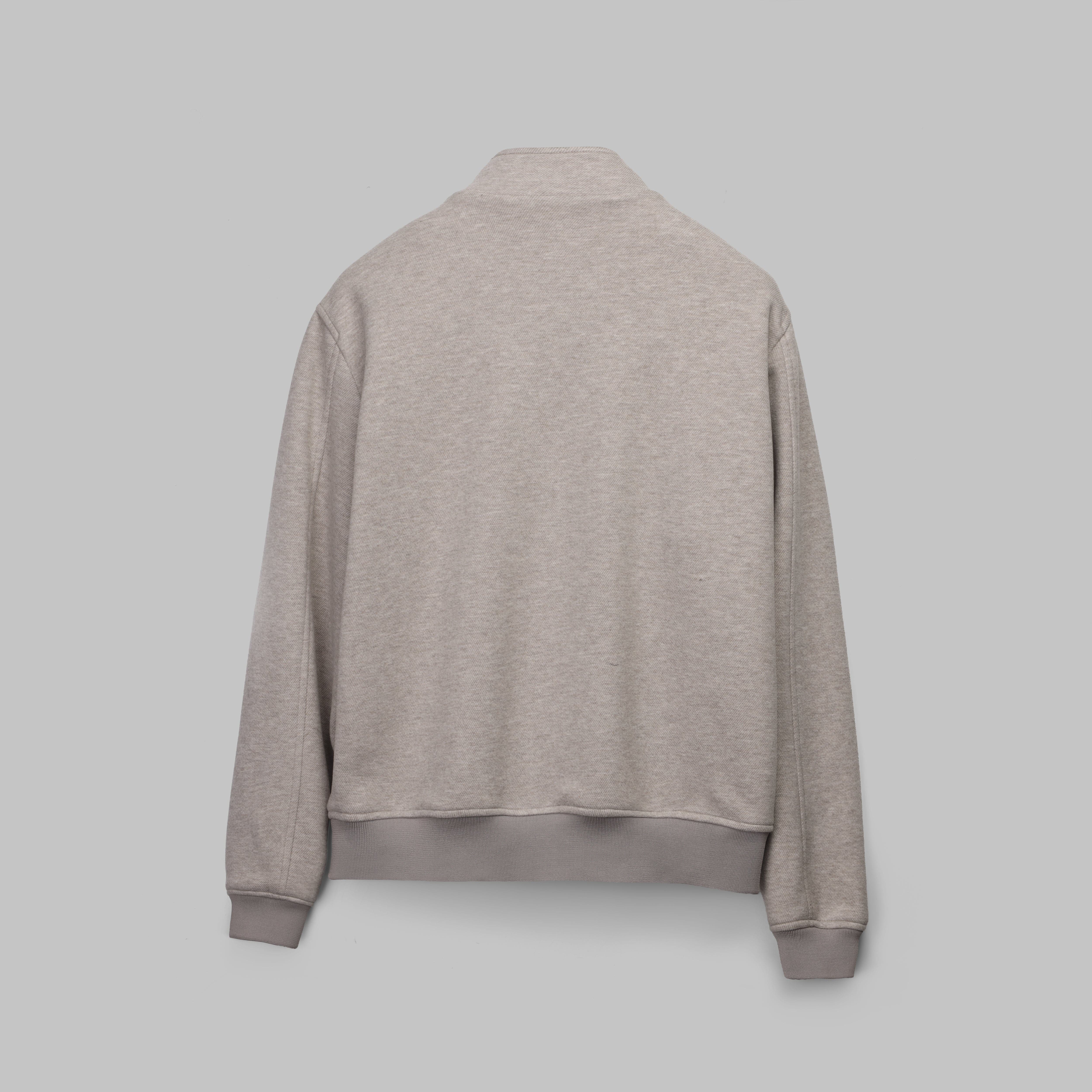 Tailored Winter Zip Jacket - BEIGE