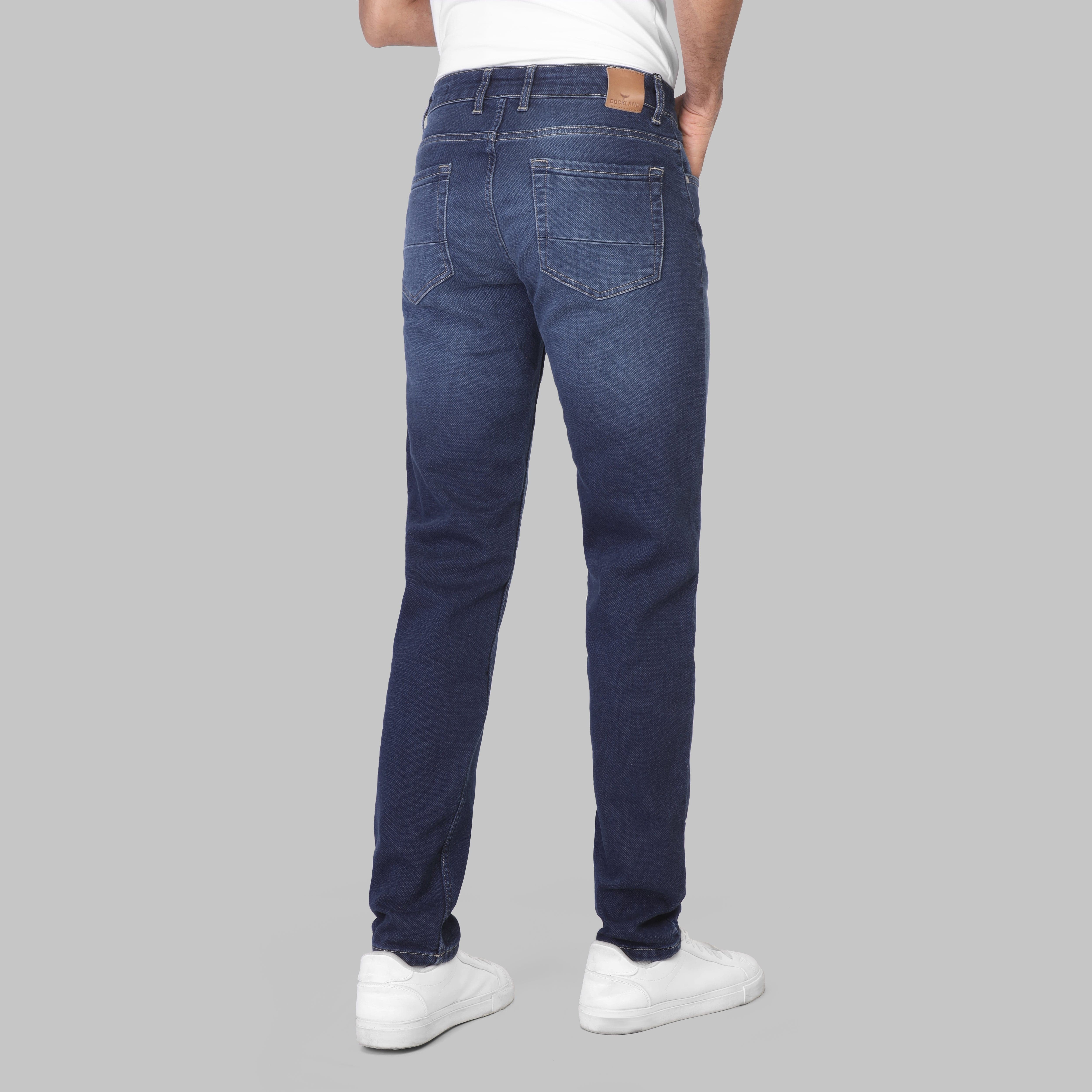 SLIM FIT JEANS-  DARK JEANS