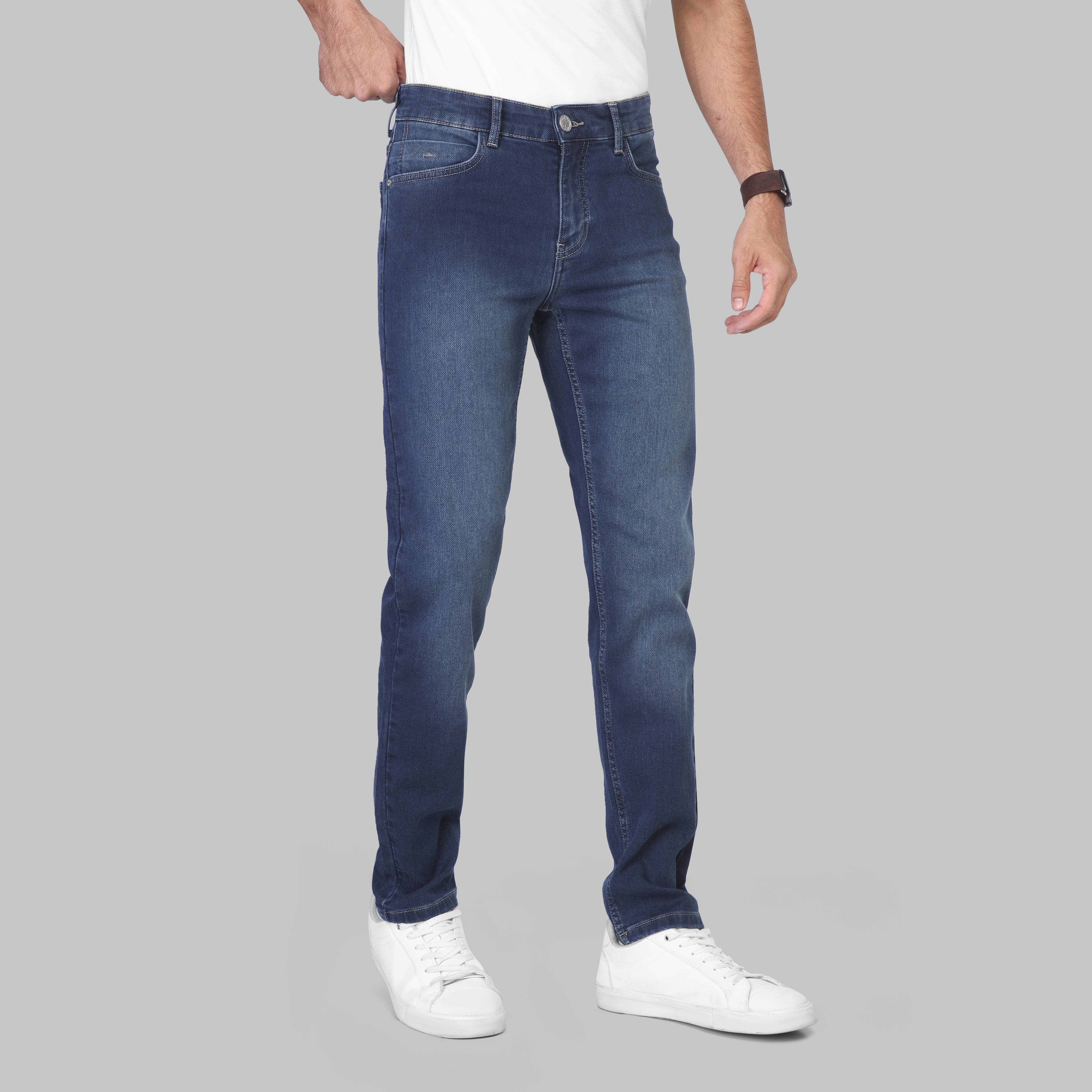 SLIM FIT JEANS-  MEDIUM JEANS