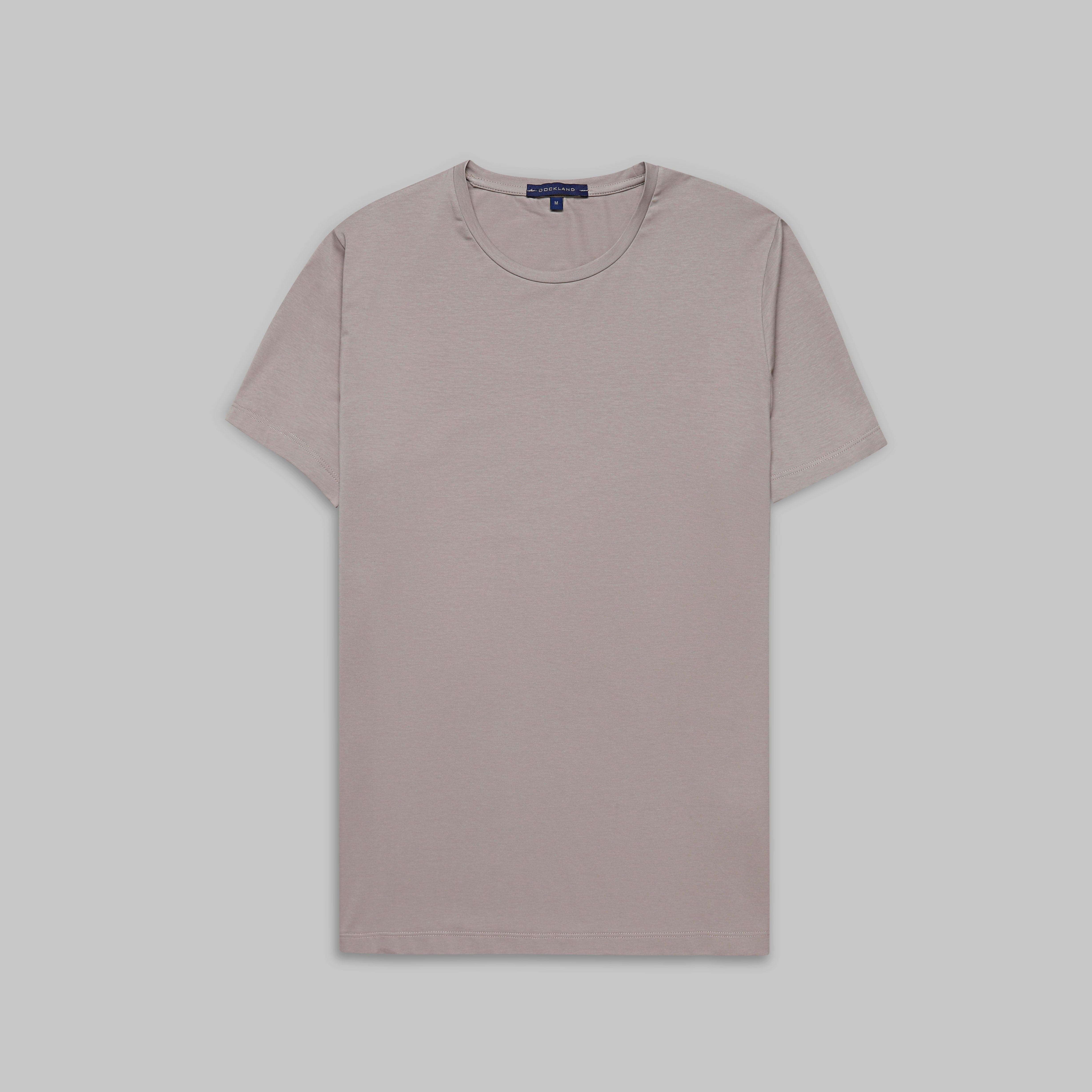 Premium Round-Neck Tshirt  - BEIGE